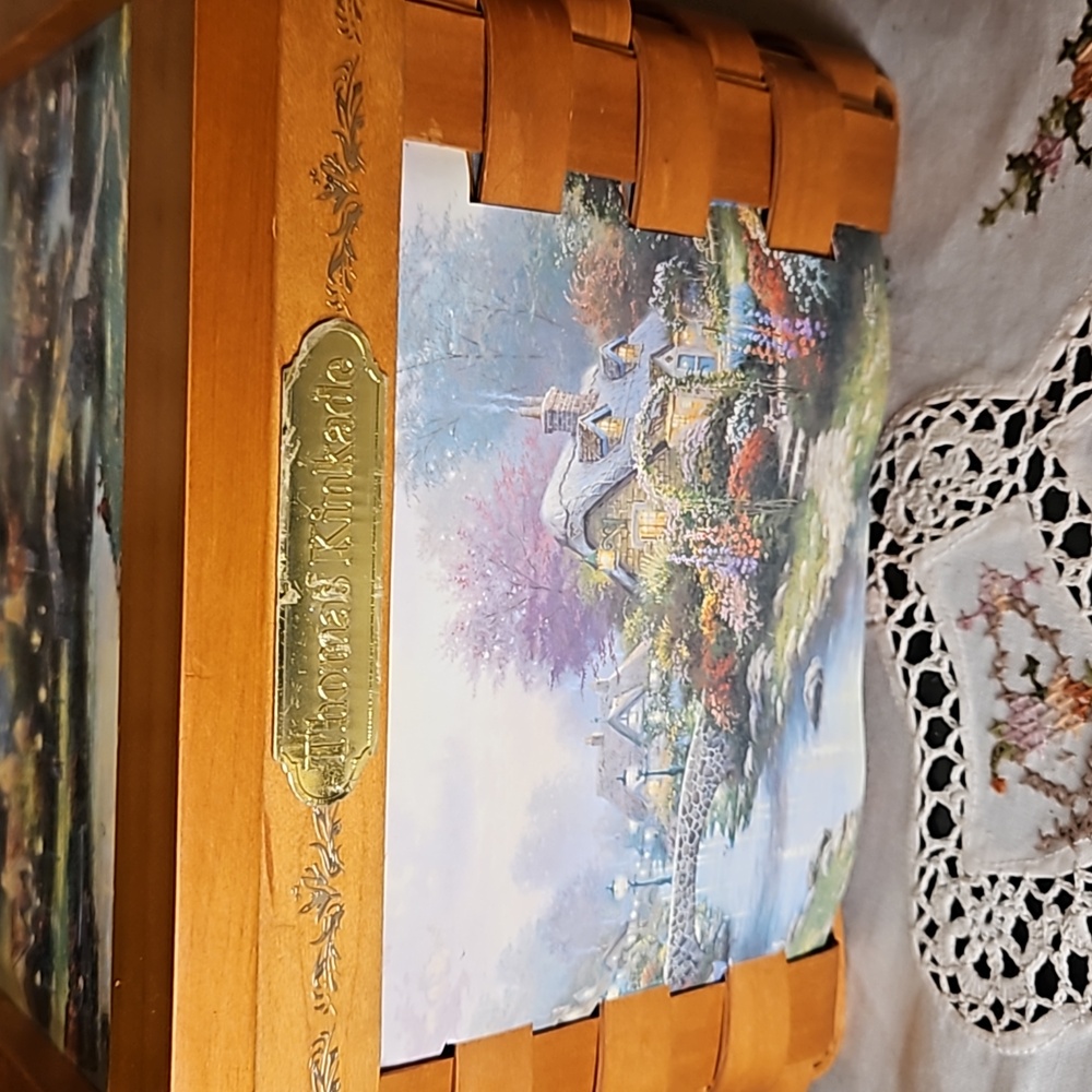Thomas Kinkade Lamplight Baskets - Picture 5 of 9